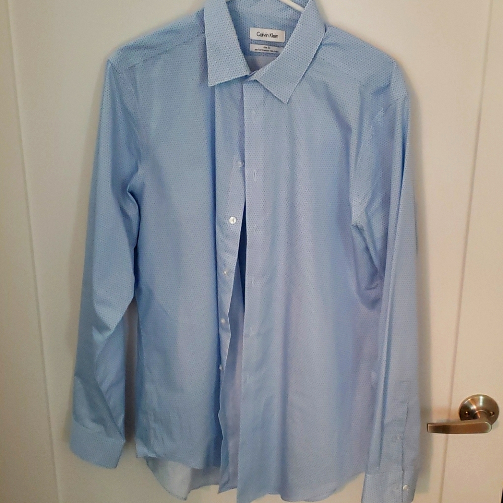 Calvin Klein Slim Fit non-iron button shirt
